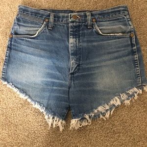 Wrangler denim shorts